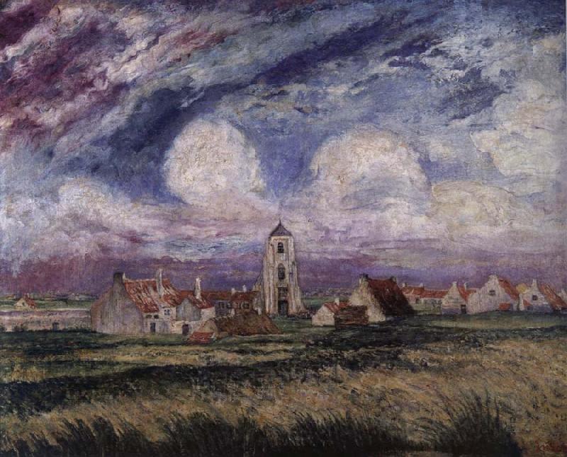 James Ensor View of Mariakerke oil painting picture